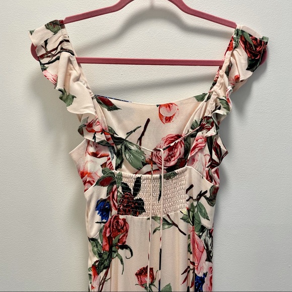 AFRM Haidee ruffle midi dress (worn once) - Picture 4 of 7